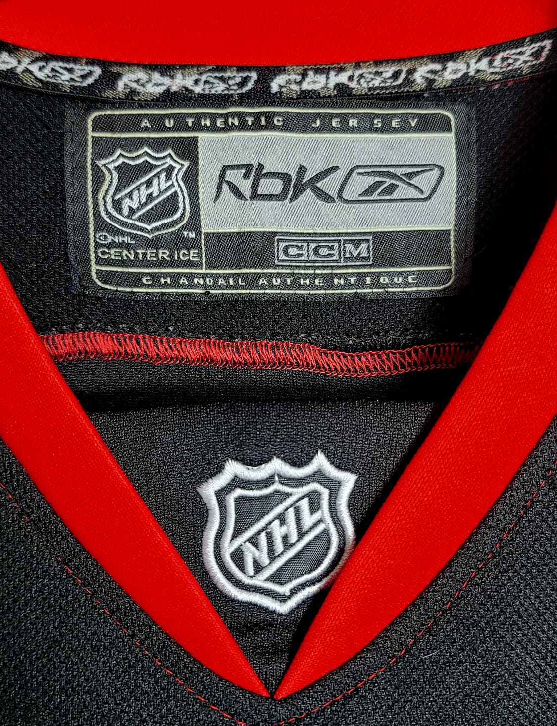 리복 x CCM NHL 시카고 블랙호크스 아이스하키져지(유니폼) 상품이미지8