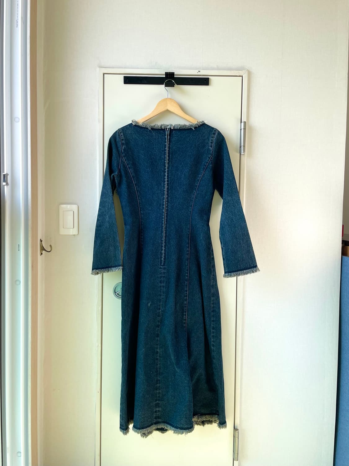 Vivayou vintage denim dress 상품이미지3