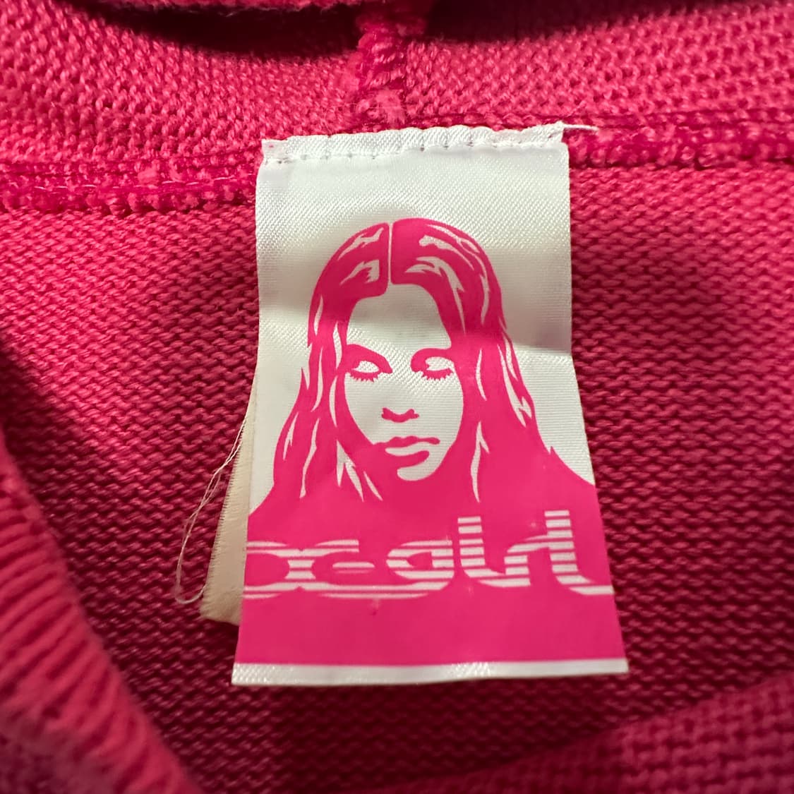 X-GIRL japan made knit hoodie 상품이미지3