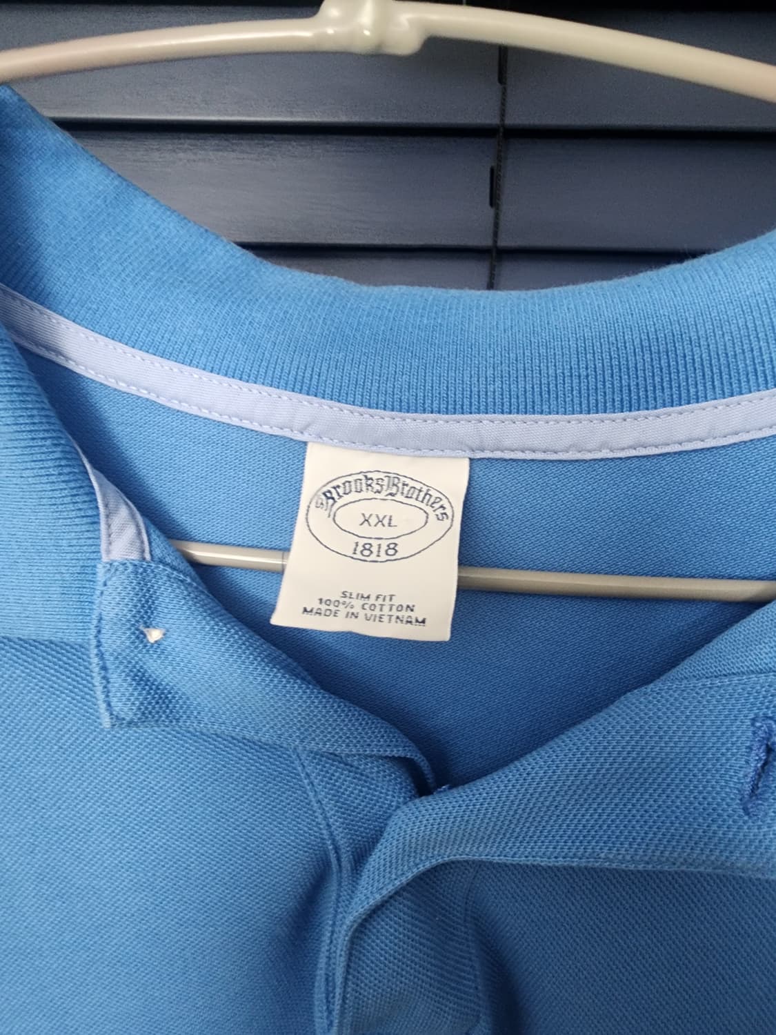 Brooks Brothers 카라티 XXL 블루 상품이미지3