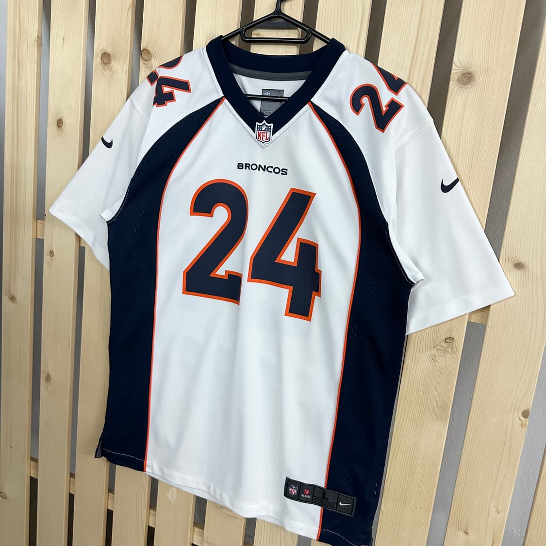 (L) 나이키 NFL 덴버 브롱코스 24 반팔 유니폼 상품이미지3