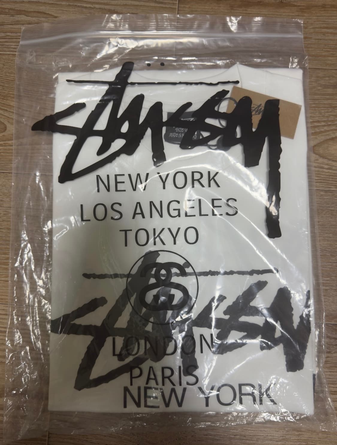 스투시 월드투어 반팔 새상품 M 상품이미지2