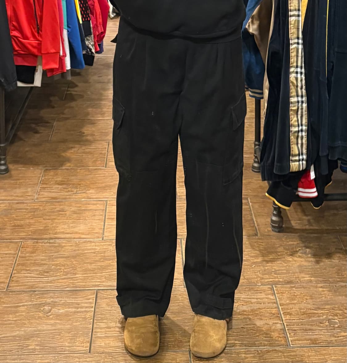 [HI] VTG 빈티지 카고팬츠 블랙 상품이미지1
