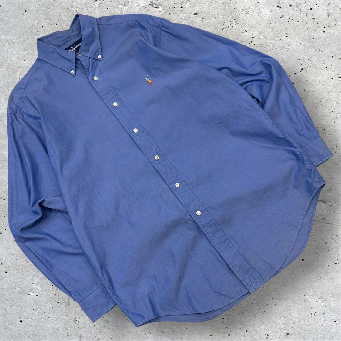 [L] 폴로 랄프로렌 옥스포드 셔츠 블루 긴팔 C845 상품이미지1