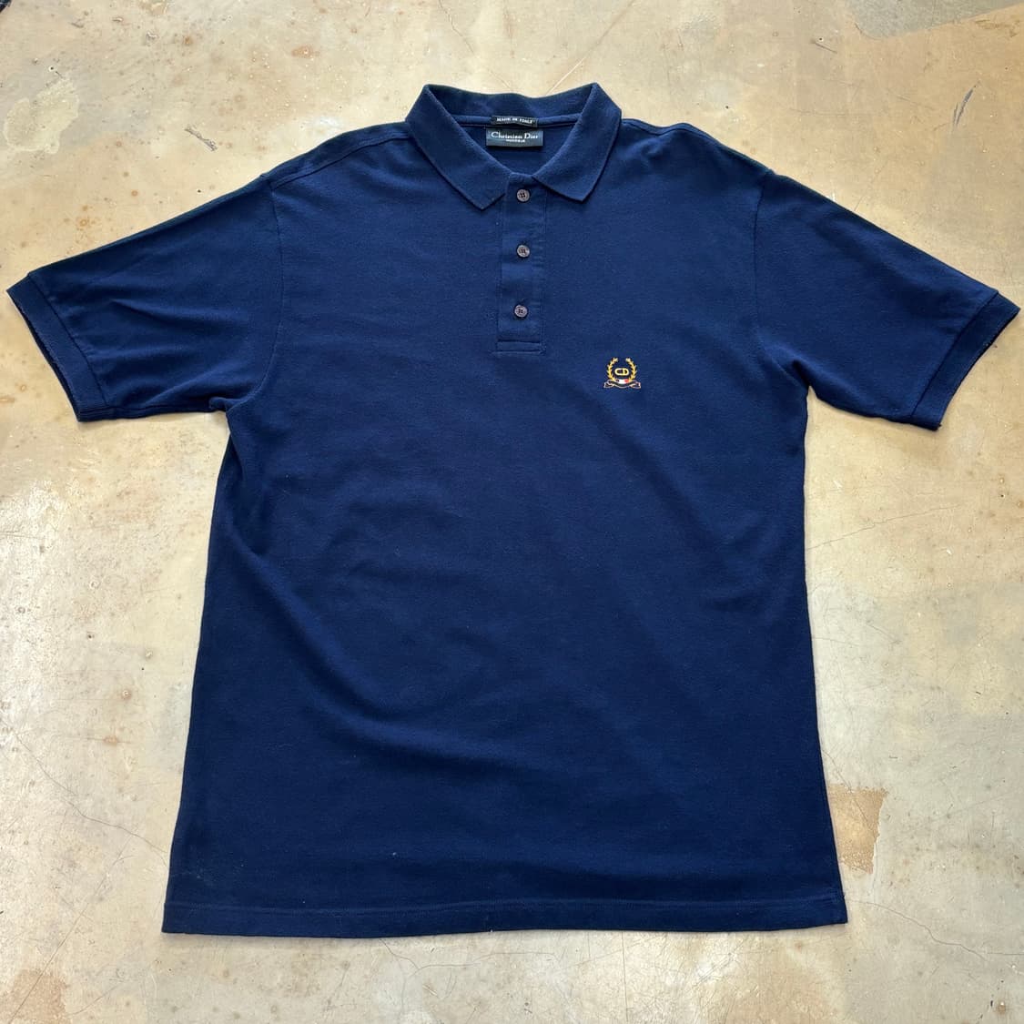 L 크리스찬 디올 네이비 카라반팔티 상품이미지2