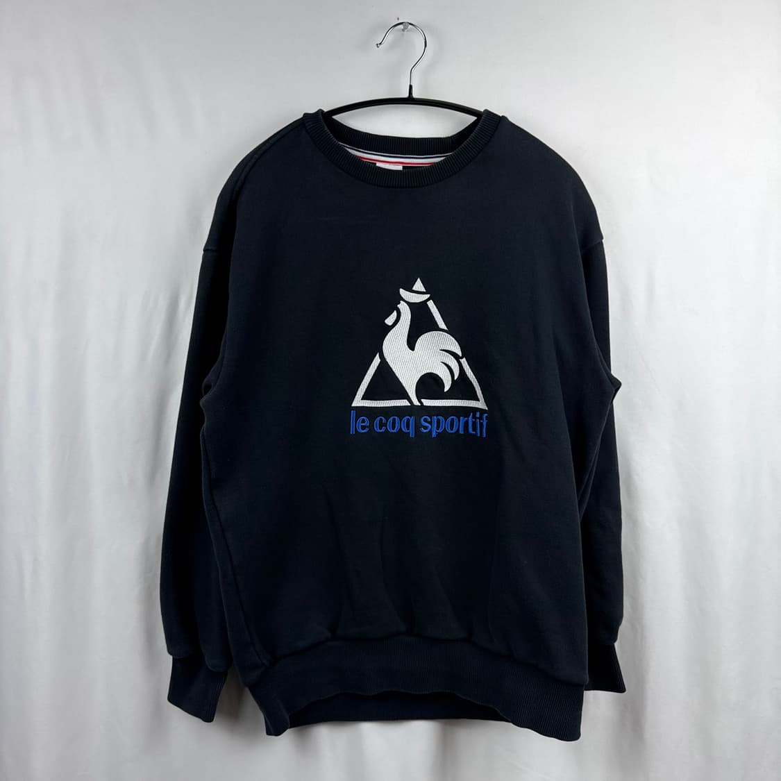 (90) 르꼬끄 빅로고 맨투맨 블랙 상품이미지2