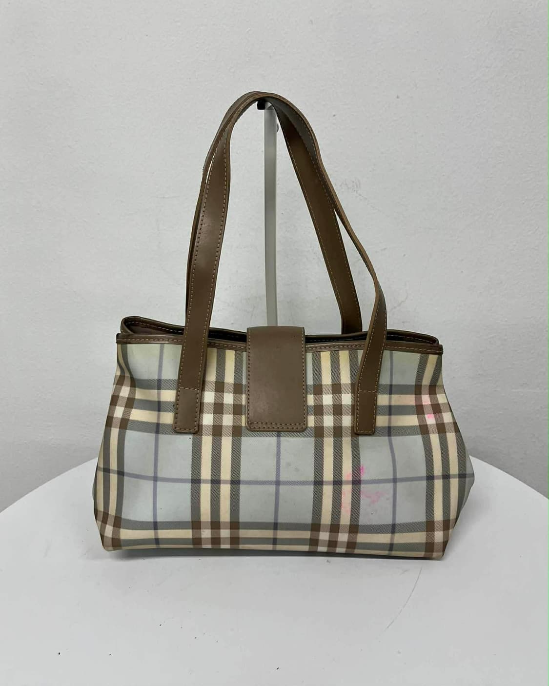버버리 노바체크 빈티지 숄더 토트백 상품이미지4