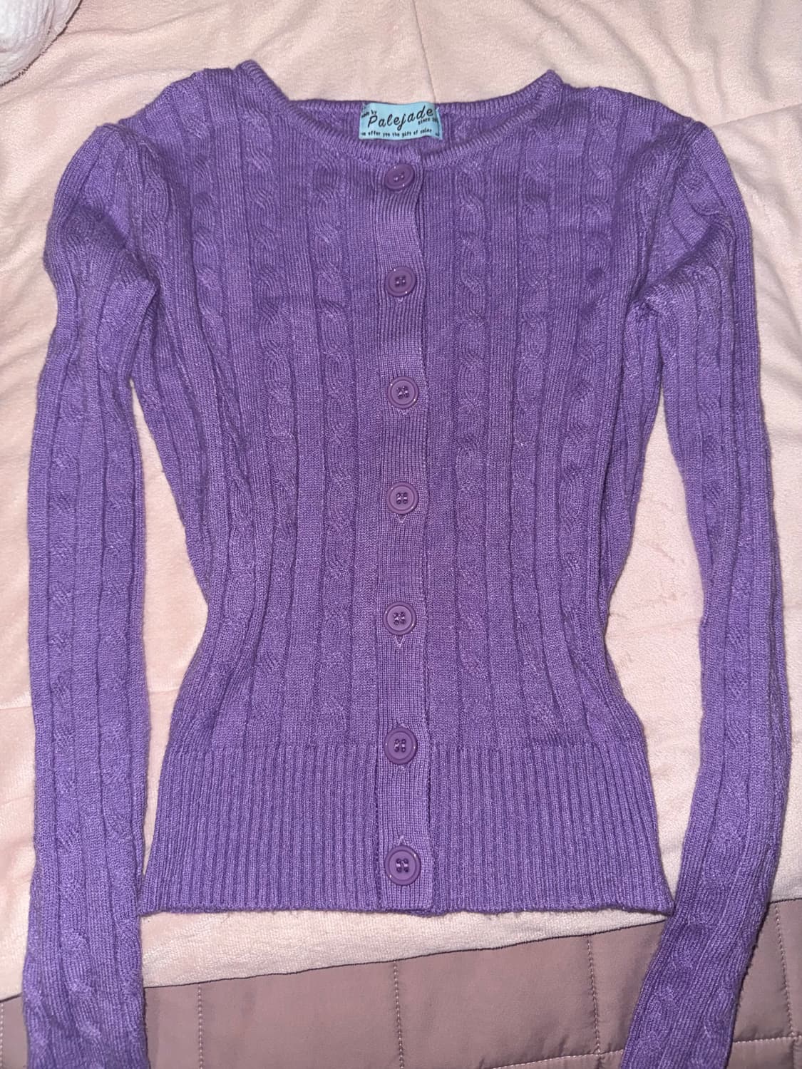 정리) 페일제이드 펜던트,맥가디건 핑크퍼플화이트베이비블루 애즈온포어링 상품이미지10