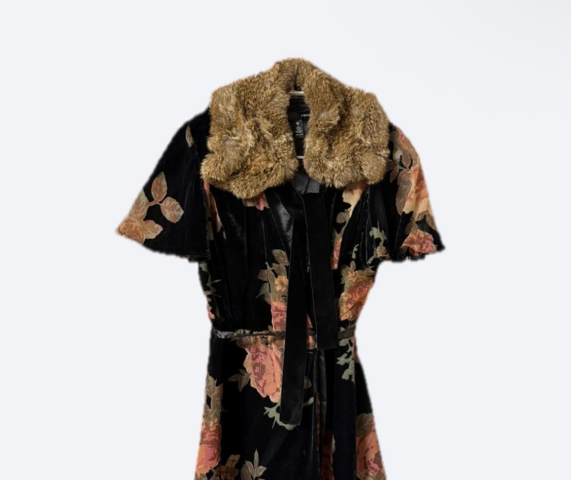 토끼털 머플러 갸루템 모리걸 상품이미지1