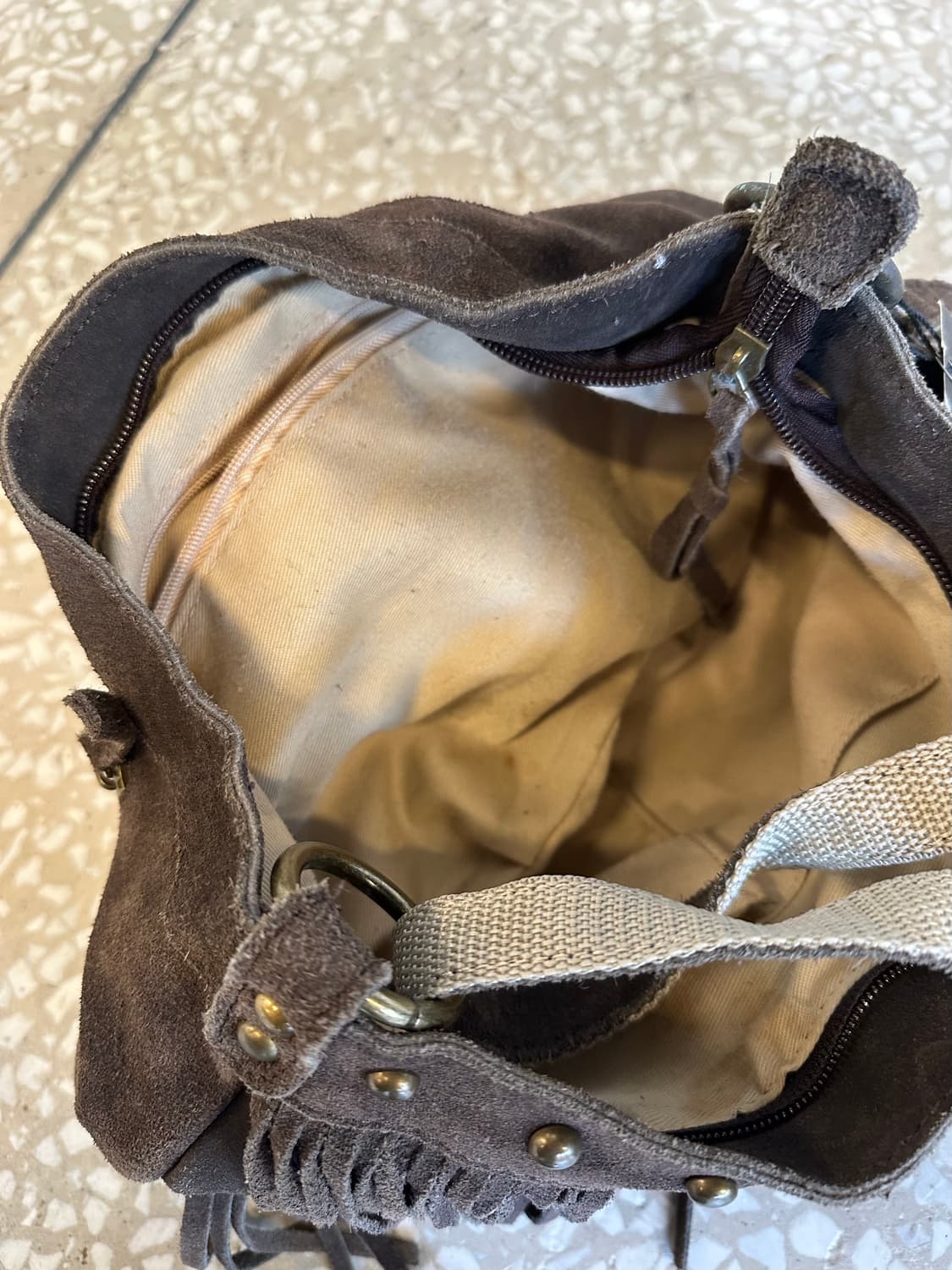 Western fringe detail shoulder bag 상품이미지8