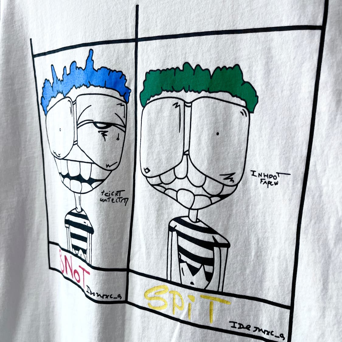 M) 크롬하츠 USA 메이드 백 그래픽 롱슬리브 상품이미지5