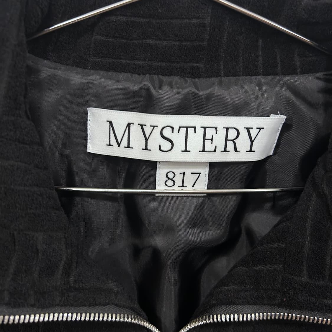 MYSTERY 817 패턴 코듀로이 크롭 자켓 상품이미지3