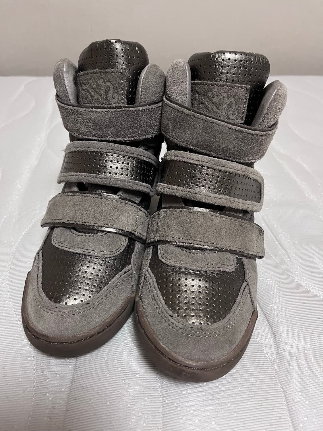 Ash 스웨이드 웨지힐 보위 브라운 스니커즈 애쉬 아쉬 상품이미지1