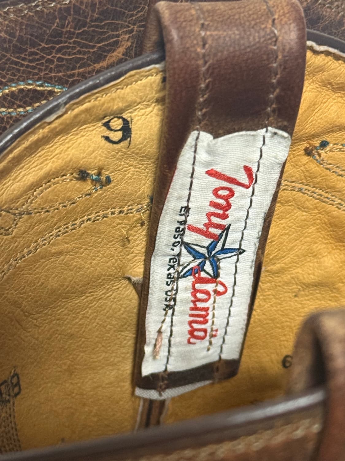 토니라마 빈티지 웨스턴 부츠 6.5사이즈 상품이미지6