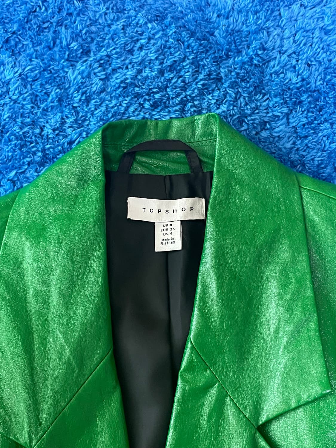 탑샵(Topshop) 비비드 그린 블레이저 자켓 상품이미지2