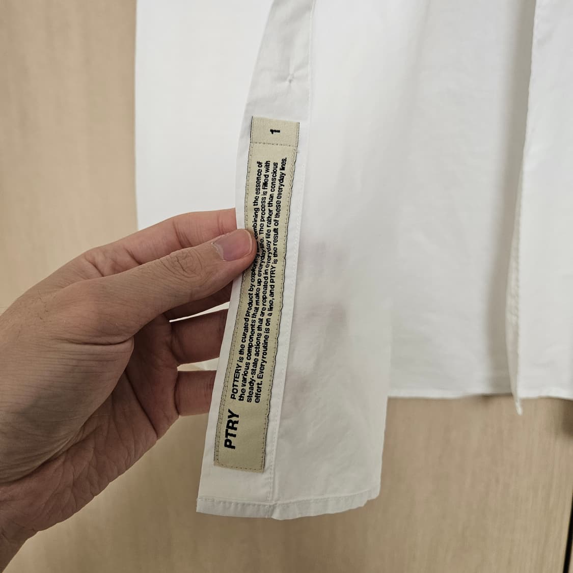 포터리 / 컴포트 하프 셔츠 / 1 상품이미지2