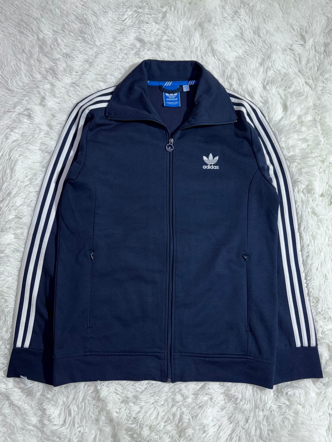 아디다스 네이비 유로파 삼선 트랙탑  상품이미지5