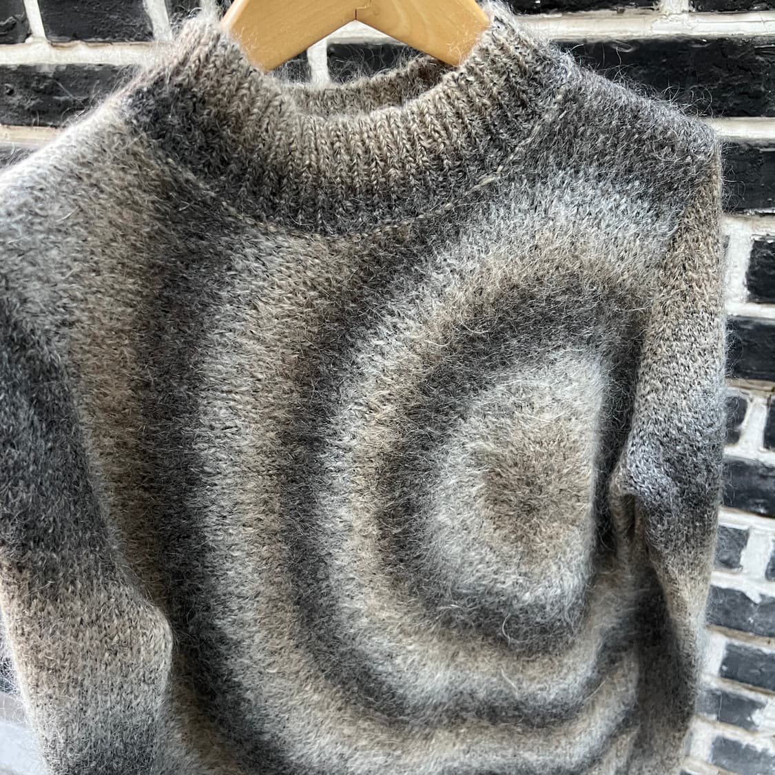 그라데이션 모헤어 니트 상품이미지1