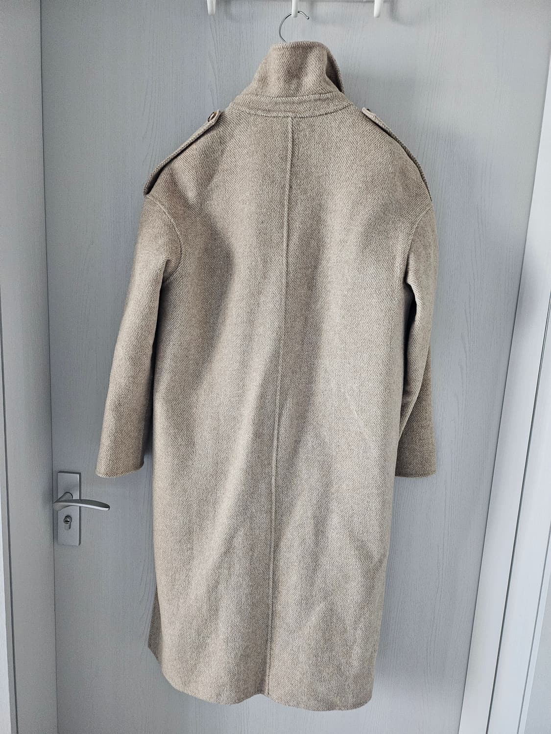 간절기용 라마 울 코트 상품이미지2