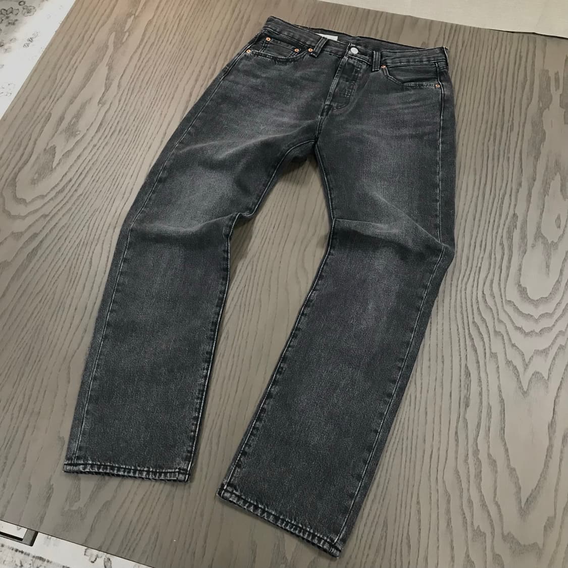 리바이스 501 흑청 데님 30 상품이미지4