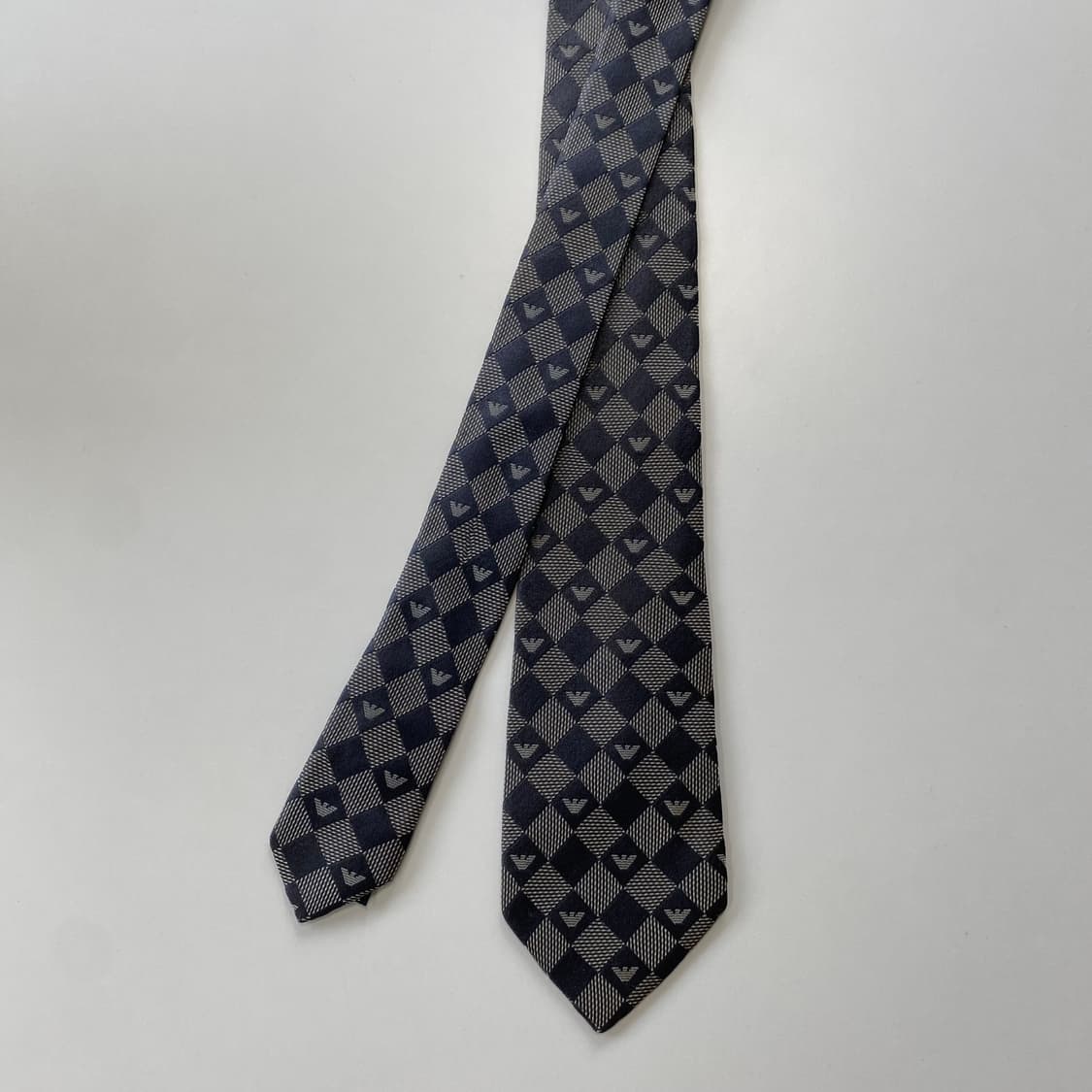 엠포리오 알마니 모노그램 넥타이(ARMANI) 정품 명품7.3cm 상품이미지1
