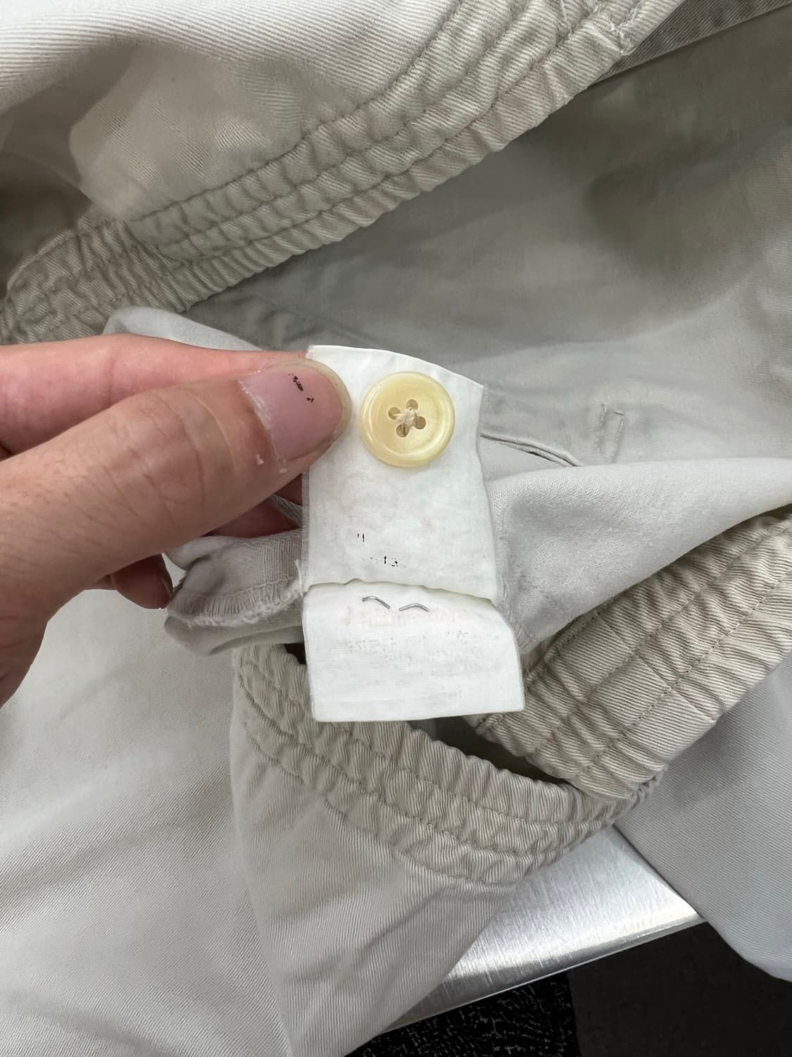 폴로 랄프로렌 아이보리 코튼 스윙 자켓 상품이미지8