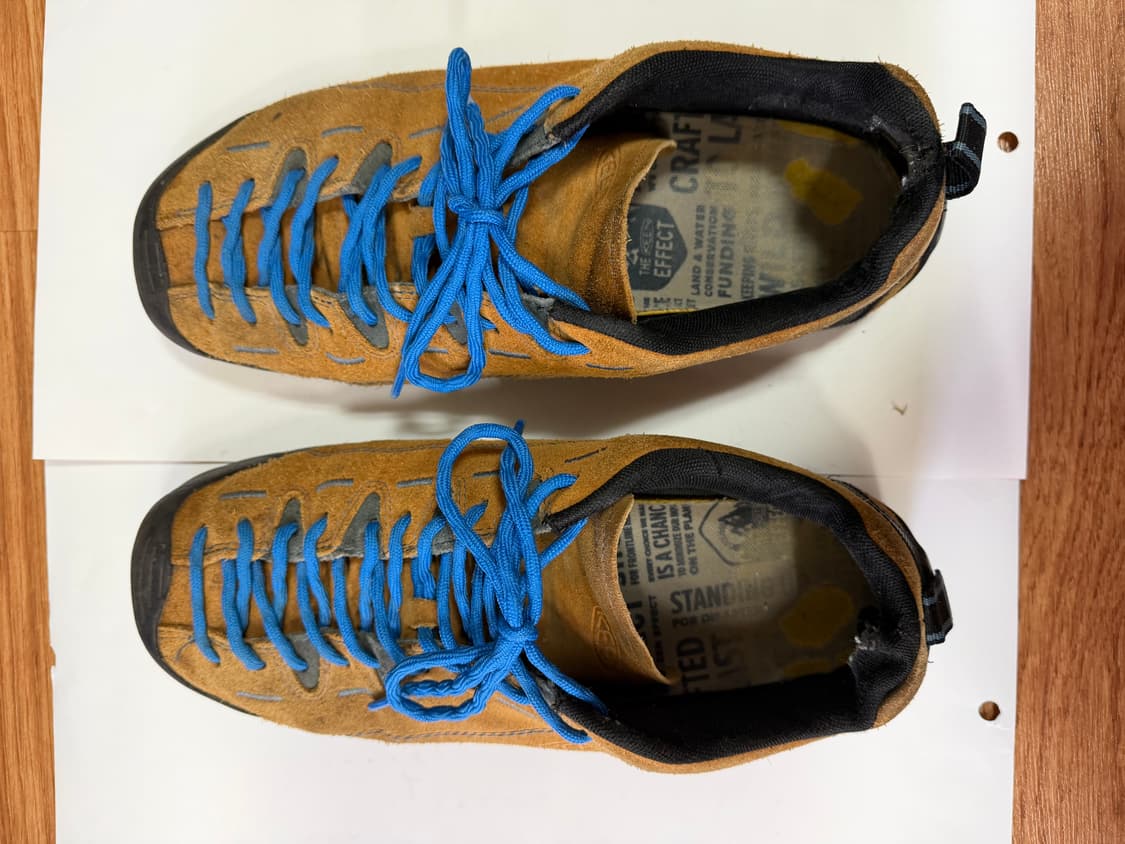 킨 재스퍼 스웨이드 스니커즈 카멜 275사이즈 상품이미지2