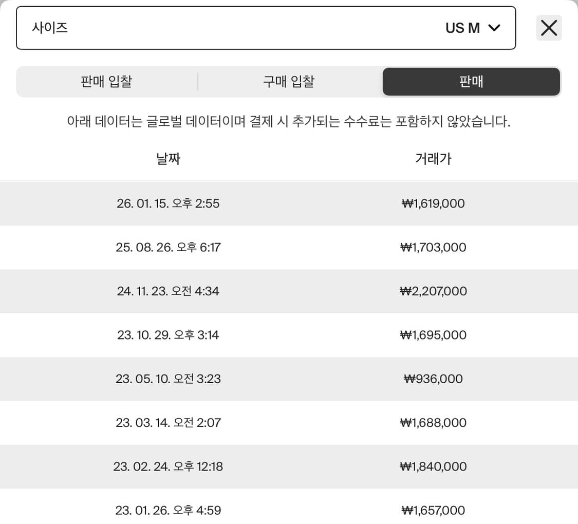 트래비스 스캇 x 프라그먼트 바시티 자켓 M 상품이미지2