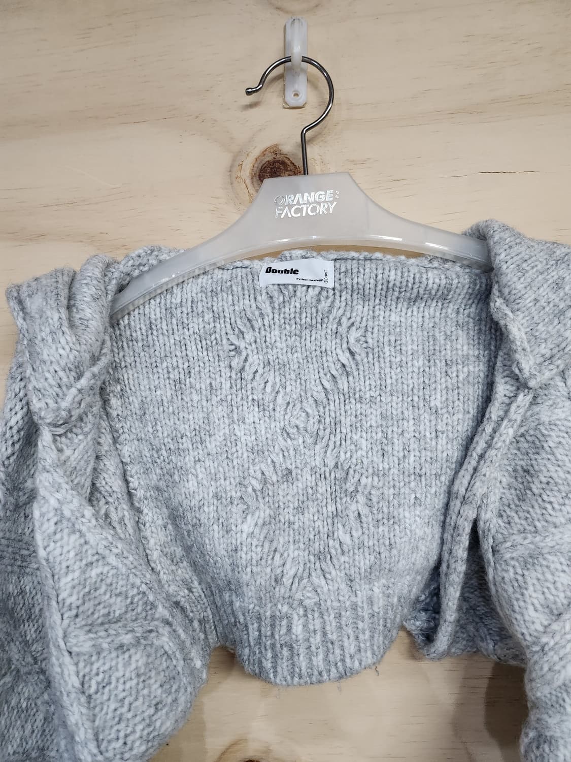 359) 여성 후디 크롭 가디건 상품이미지4