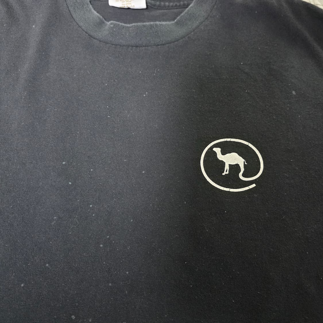 [XL] 90s 카멜 where it's @ 티셔츠 ver. 페인팅 상품이미지5