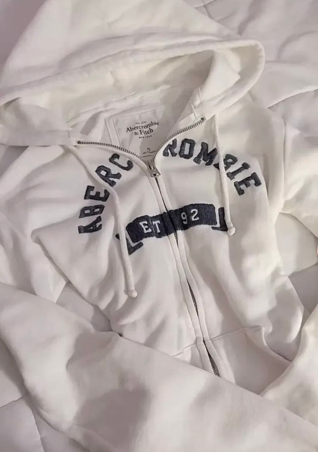 아베크롬비 후드집업 xs 딱붙핏 슬림핏 상품이미지1