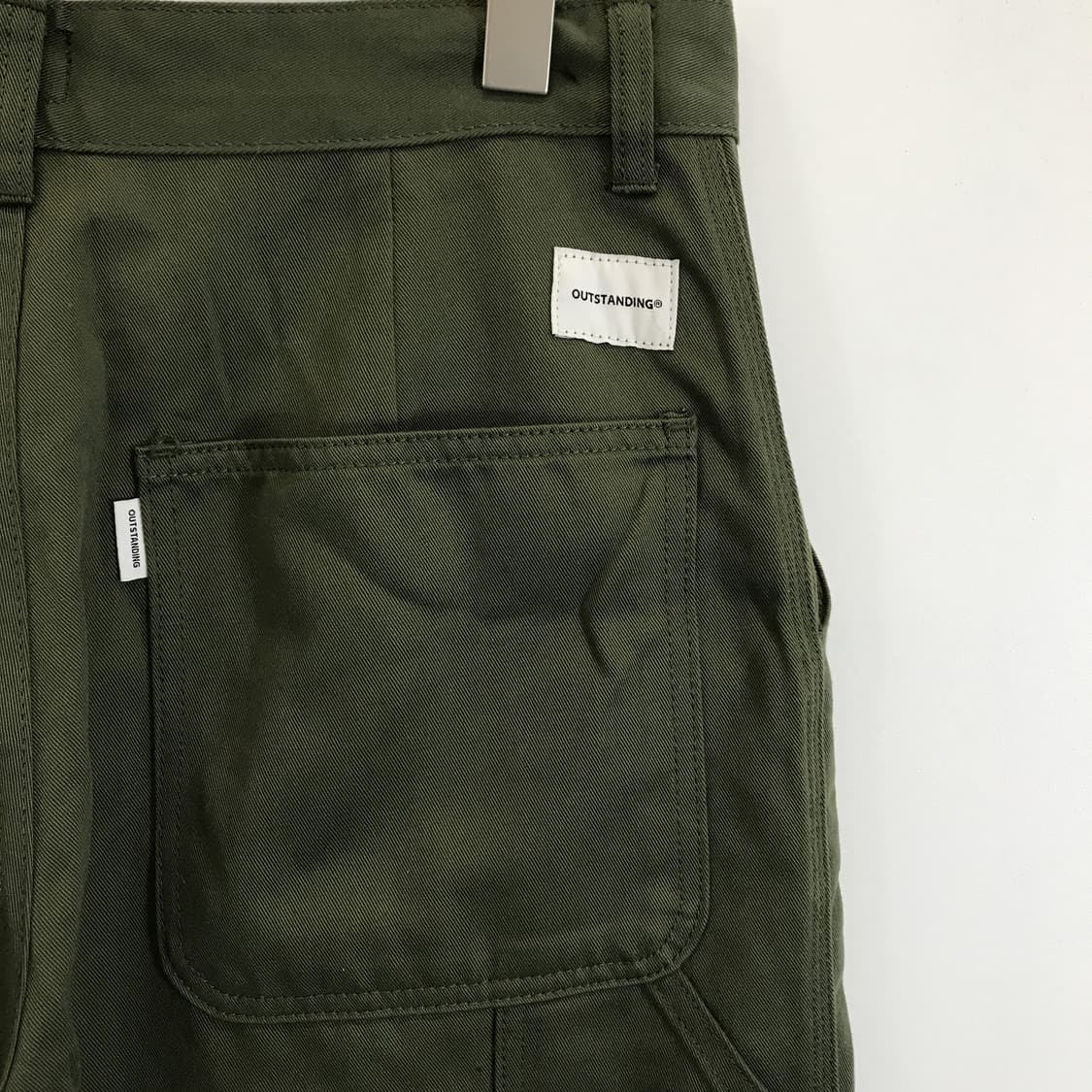 아웃스탠딩 카키올리브 카펜터팬츠 [M사이즈] 상품이미지4