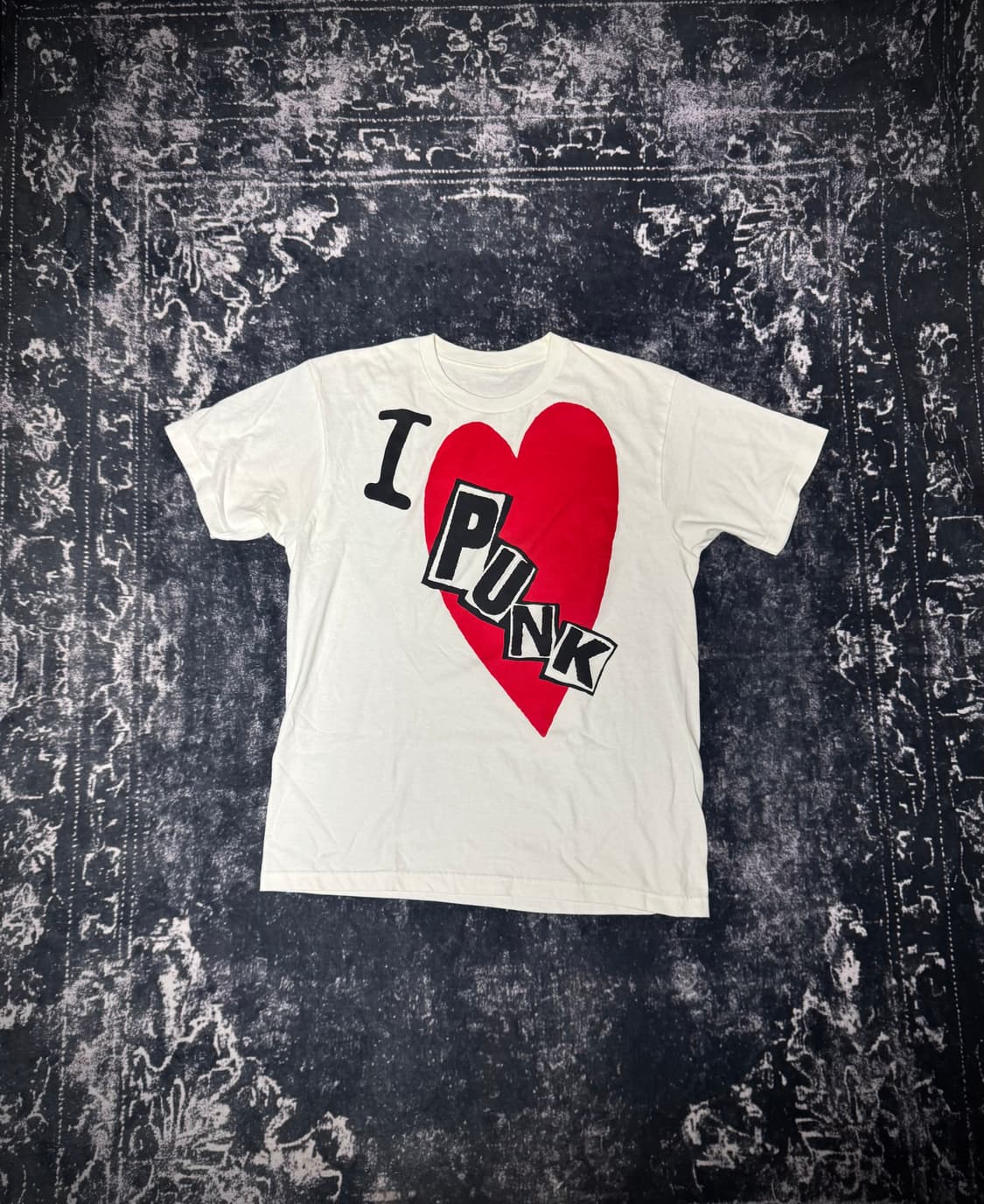 I PUNK printed design T-shirt 상품이미지1