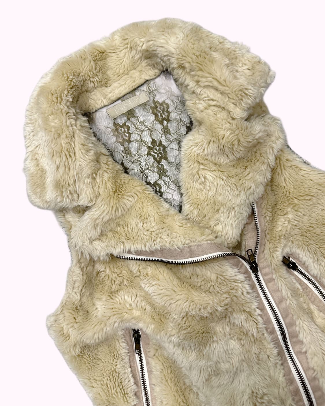 fur rider vest jacket 상품이미지4