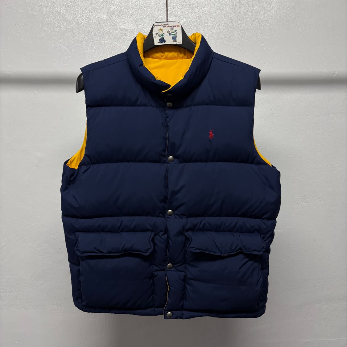 폴로 리버서블 패딩 베스트 상품이미지1