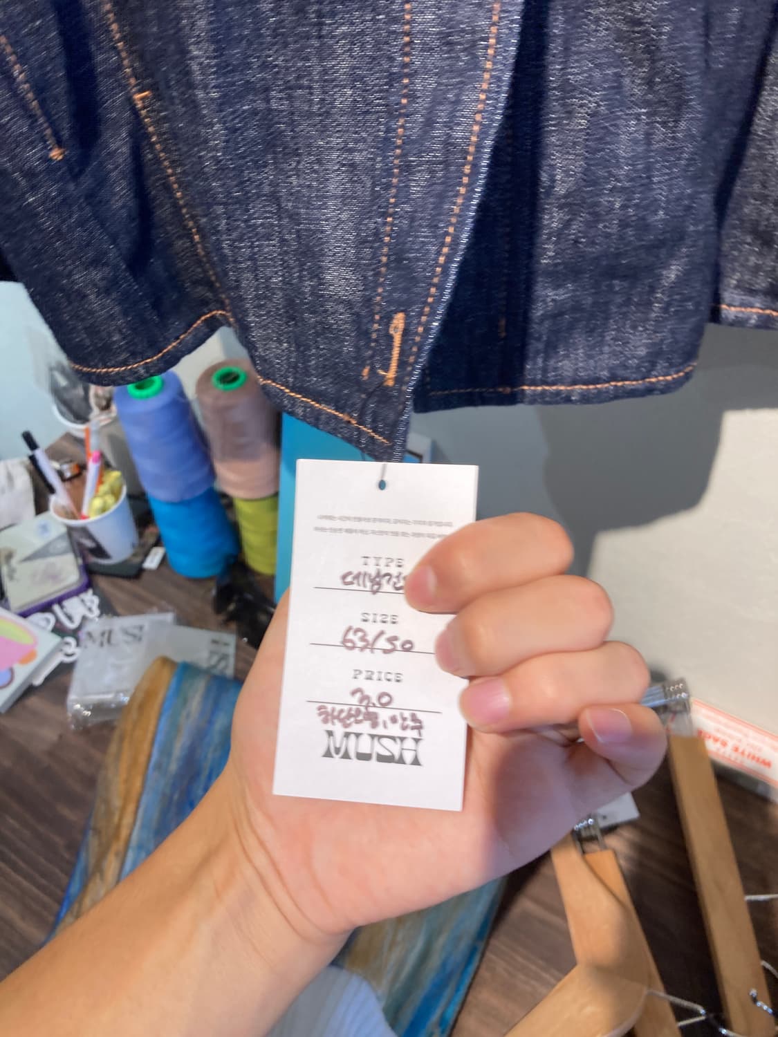 데님 셔츠 상품이미지3