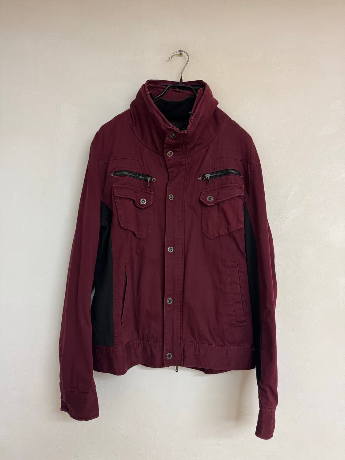 High neck hooded jacket 상품이미지1