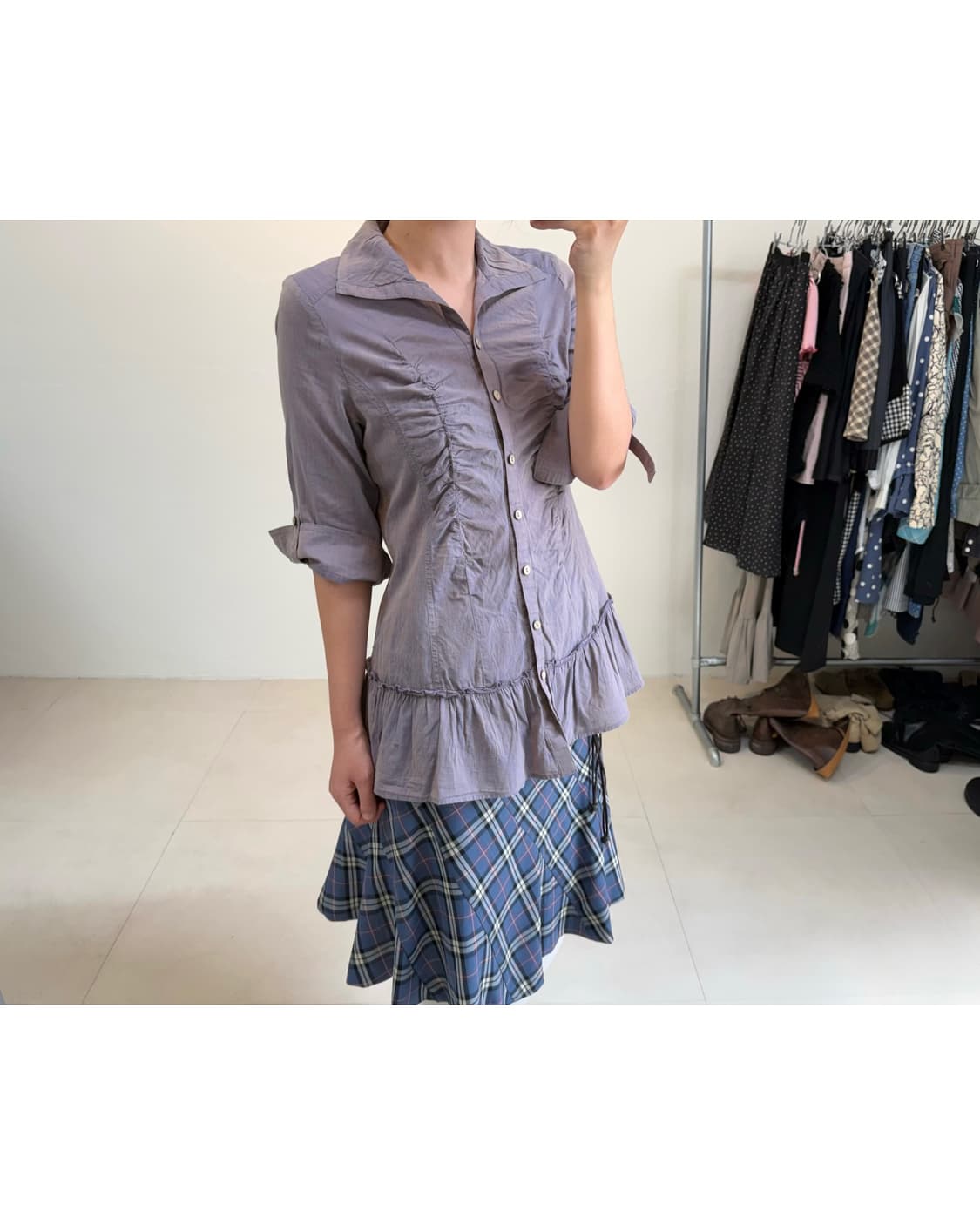 빈티지 블라우스(개인결제창) 상품이미지1