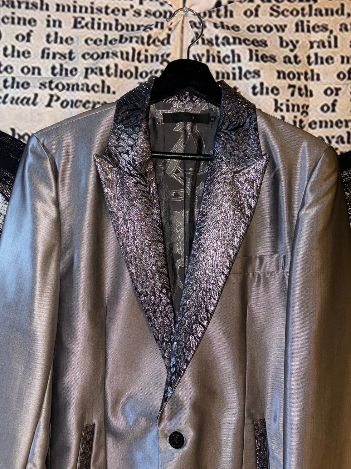 Midas Gloss Silk Tux Blazer 상품이미지8