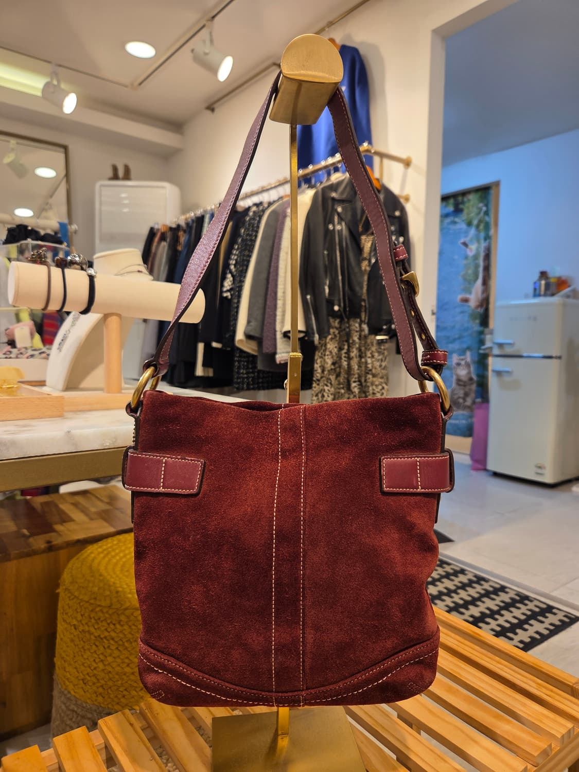 COACH 코치 스웨이드 미니백 상품이미지5