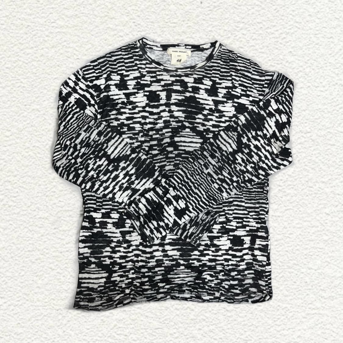 H&M 이자벨 마랑 콜라보 긴팔 티셔츠 L 상품이미지1