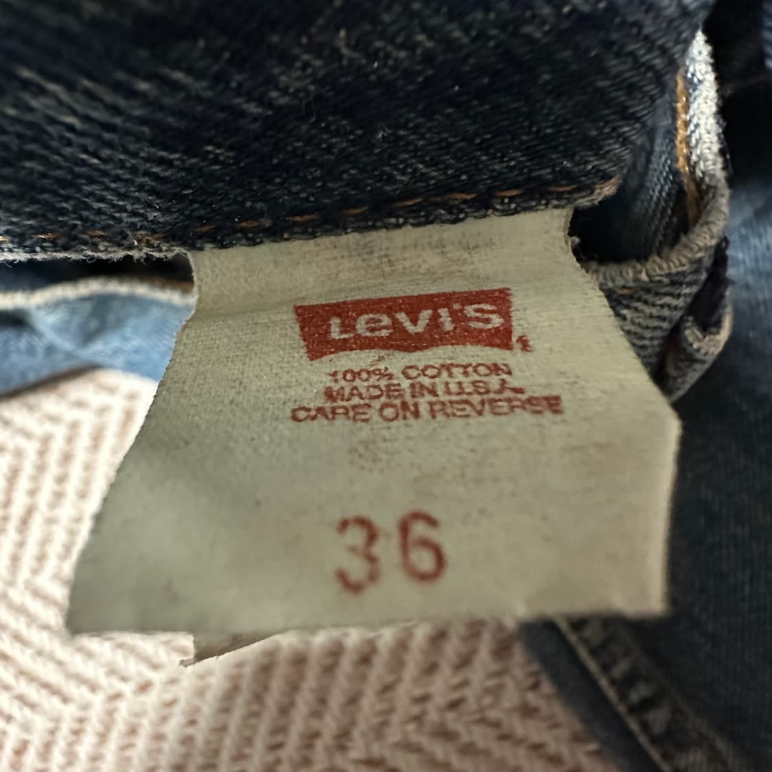 LEVI'S 70505 90's usa made denim jacket 상품이미지5