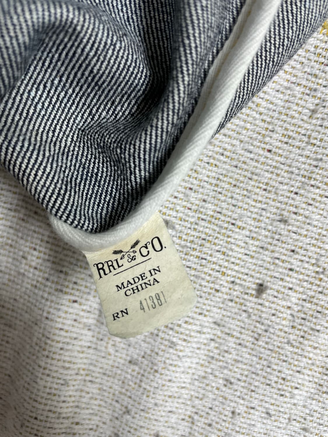 RRL 데님 투웨이 토트백 상품이미지6