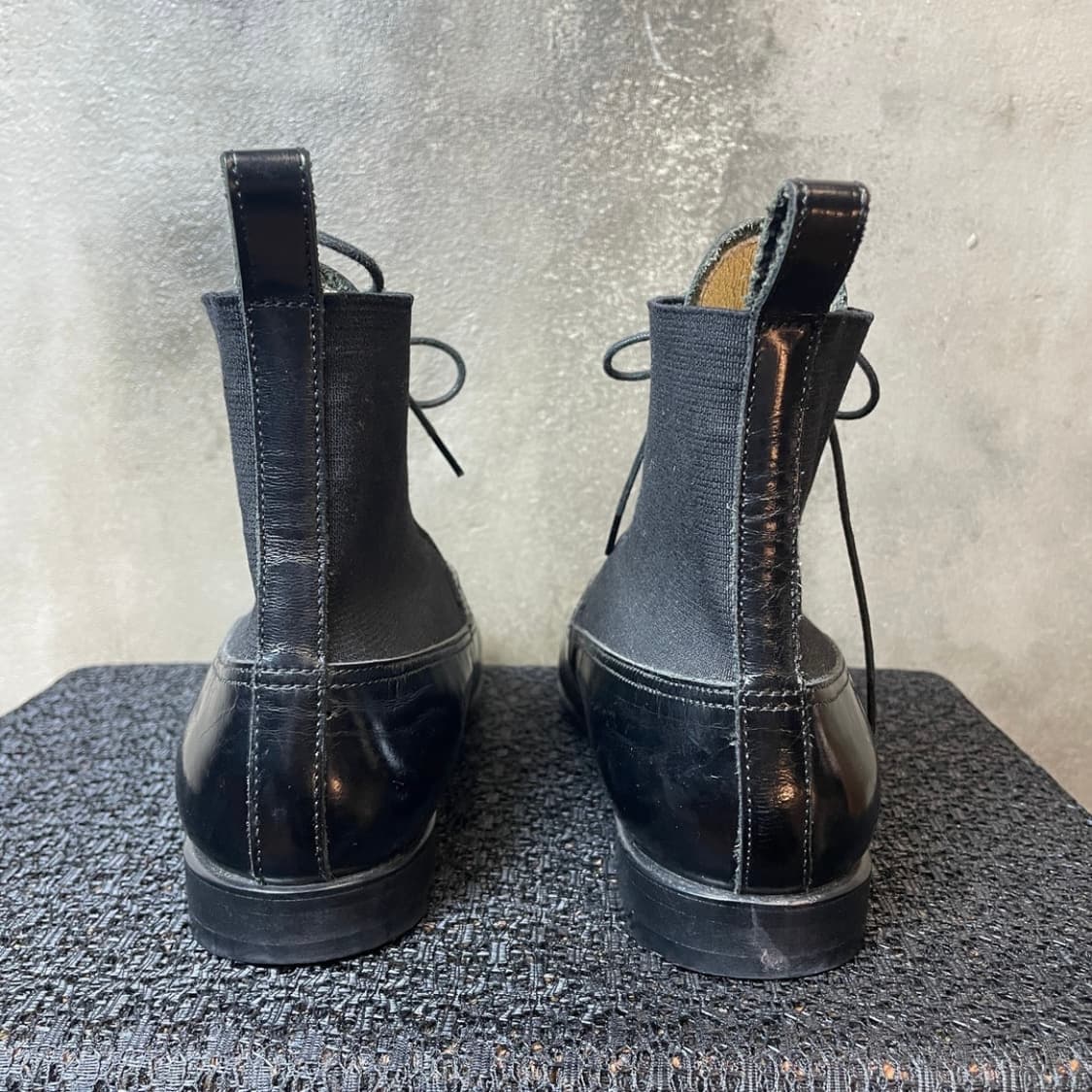 93aw 요지 야마모토 펨드 레이스업 부츠 상품이미지3