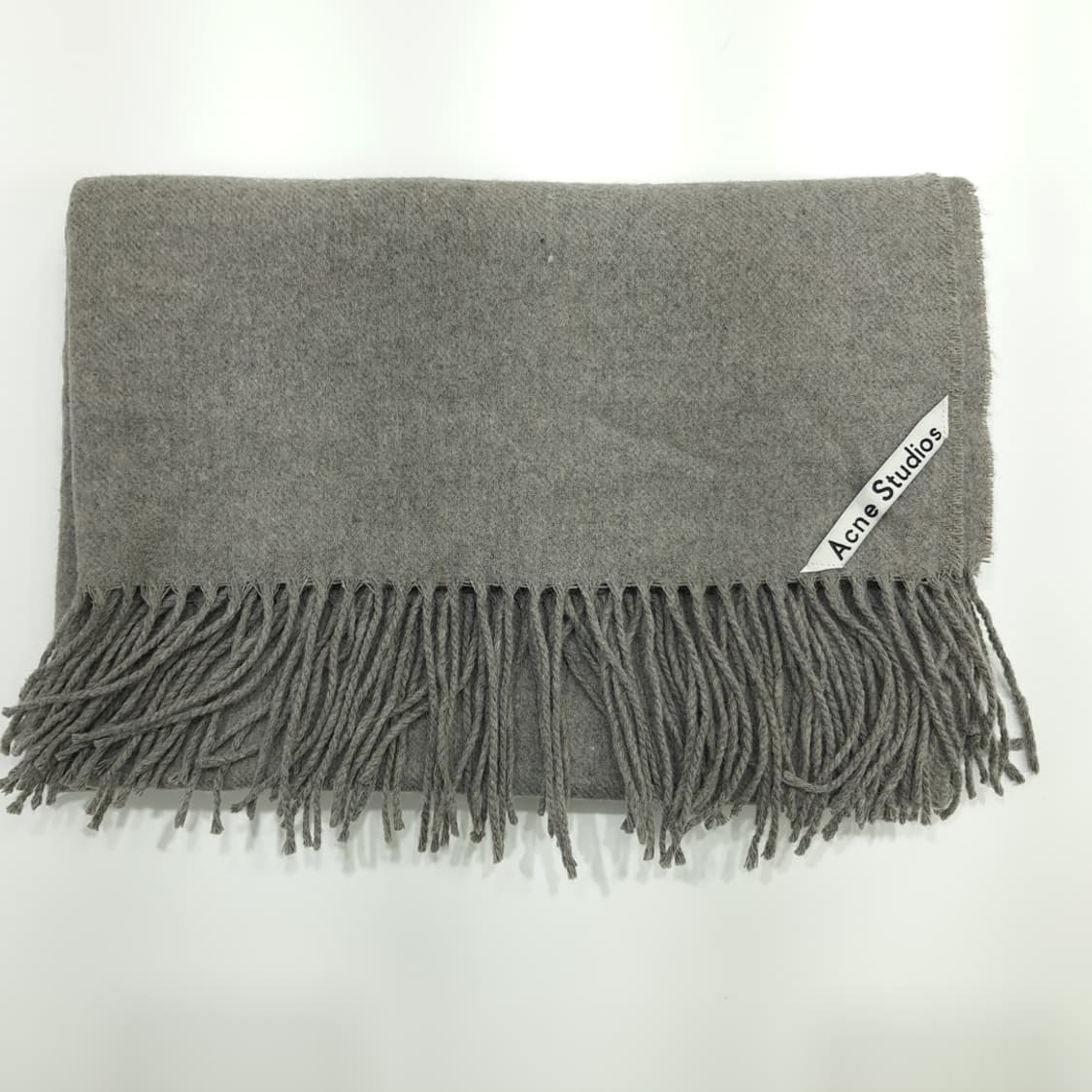 MX150 아크네 스튜디오 그레이 빅사이즈 울 목도리 머플러 상품이미지8