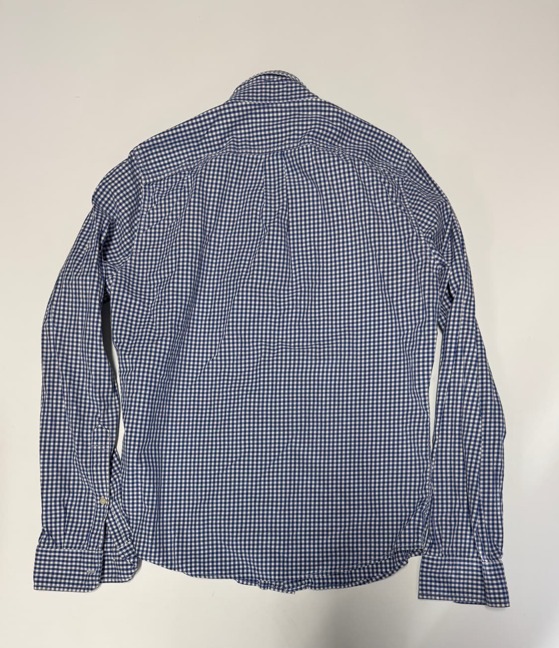 희귀!! 아베크롬비 올드스쿨 깅엄 체크 셔츠 M 상품이미지2