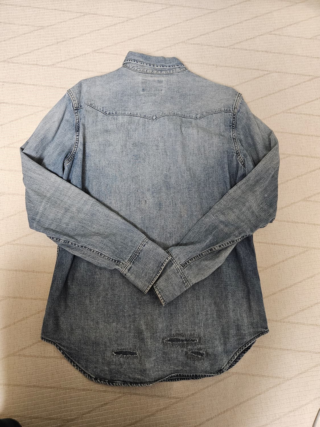 폴로 웨스턴 데님셔츠 상품이미지3