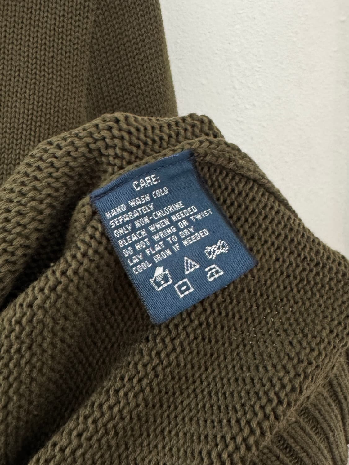 폴로 카키 후드집업 상품이미지5