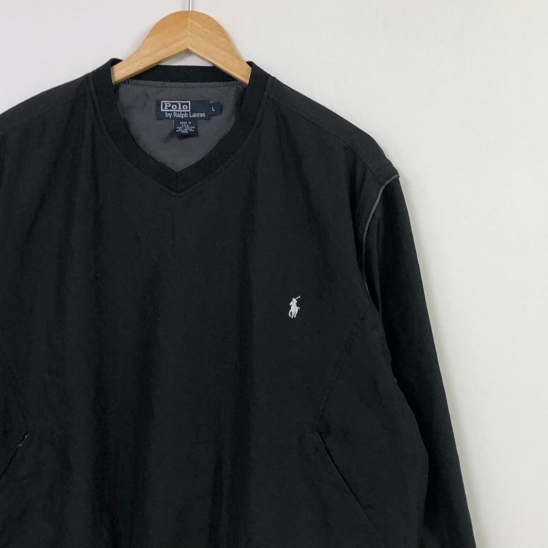 L 폴로 블랙 웜업 상품이미지1