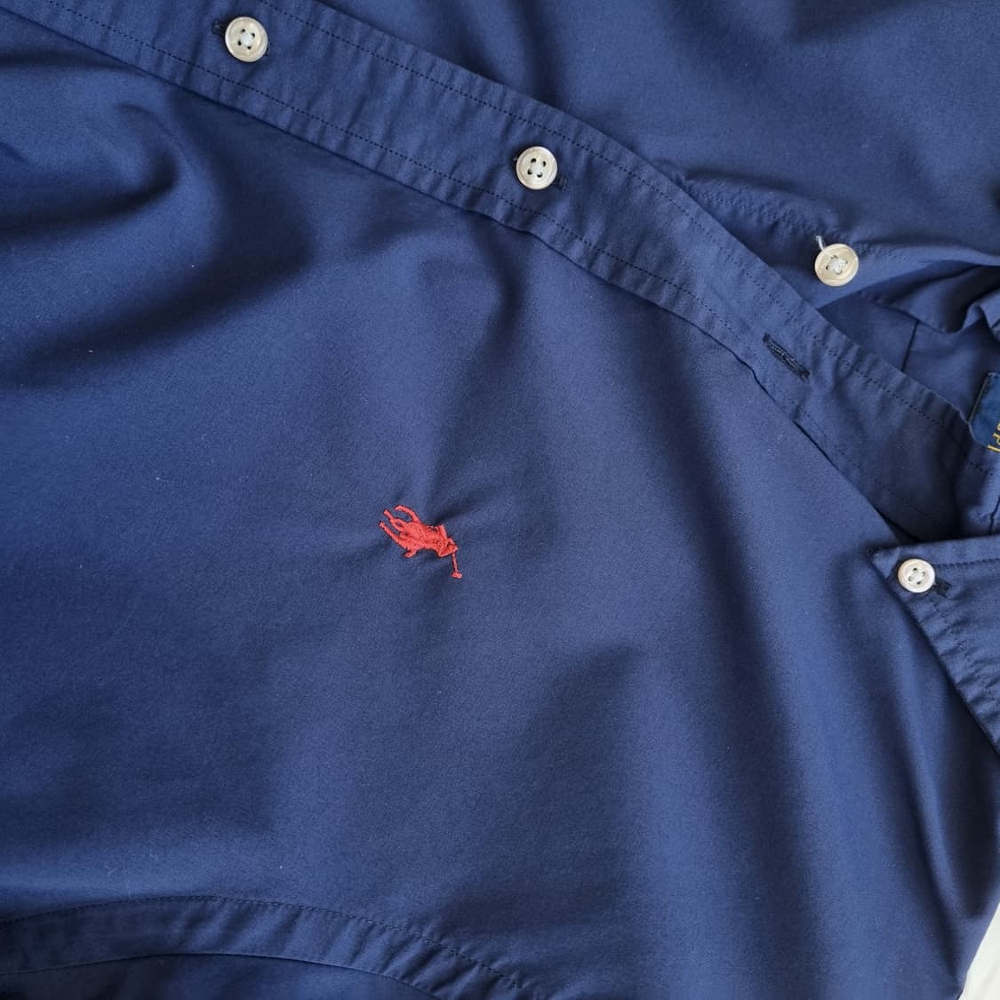 폴로 랄프로렌 네이비 긴팔 셔츠 1826 상품이미지6